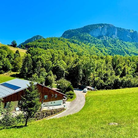Appartement Dans Maison Familiale Bellevaux Esterno foto