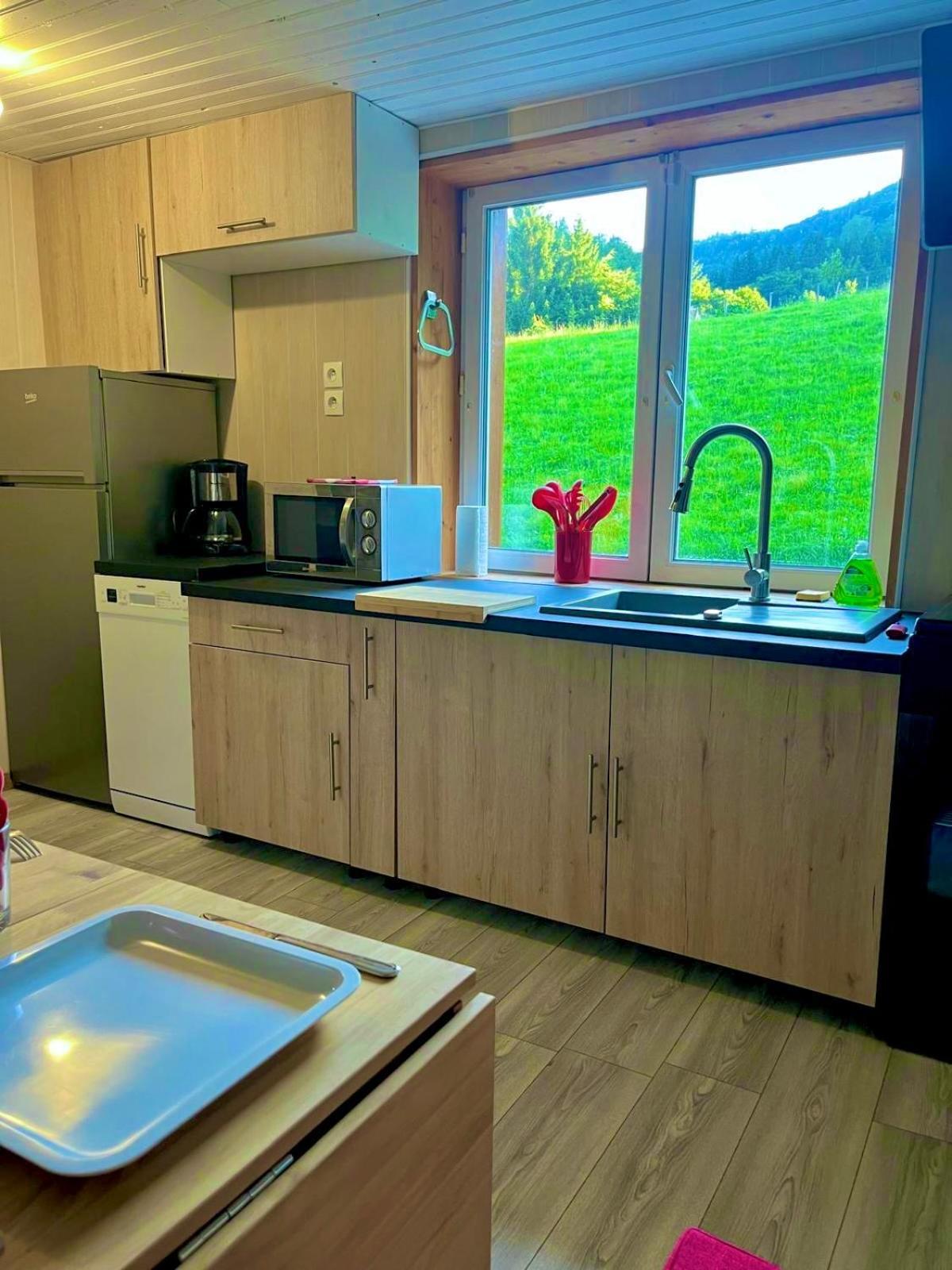 Appartement Dans Maison Familiale Bellevaux Esterno foto
